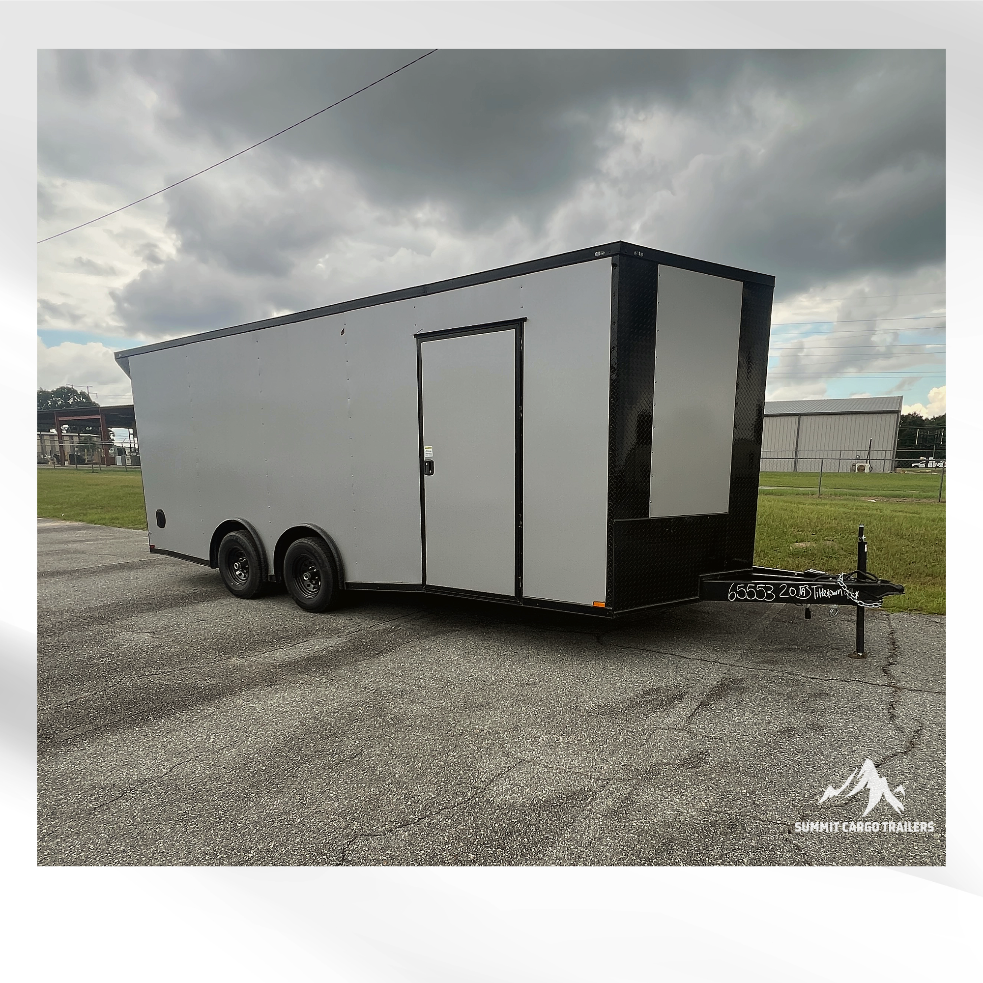 8.5X20TA Silver Frost Car Hauler