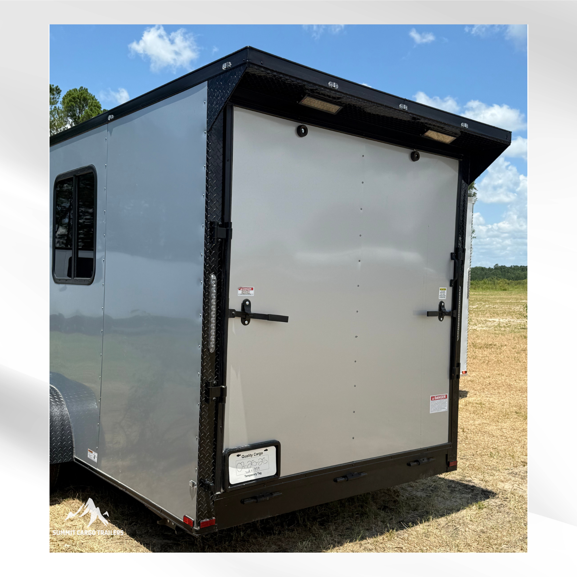 7X20TA Silver Race Ready Trailer