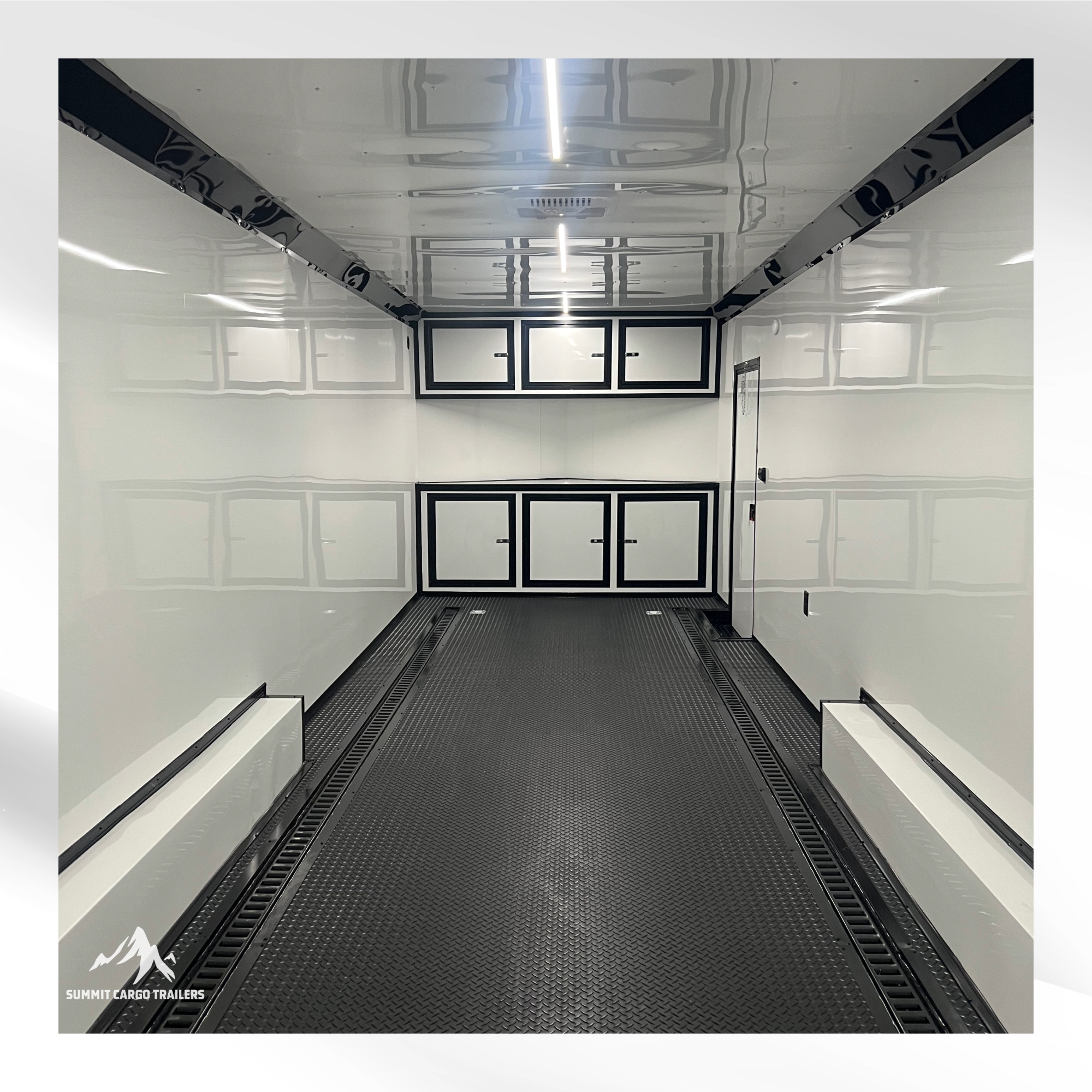 8.5X28TA3 Charcoal Race Ready Trailer