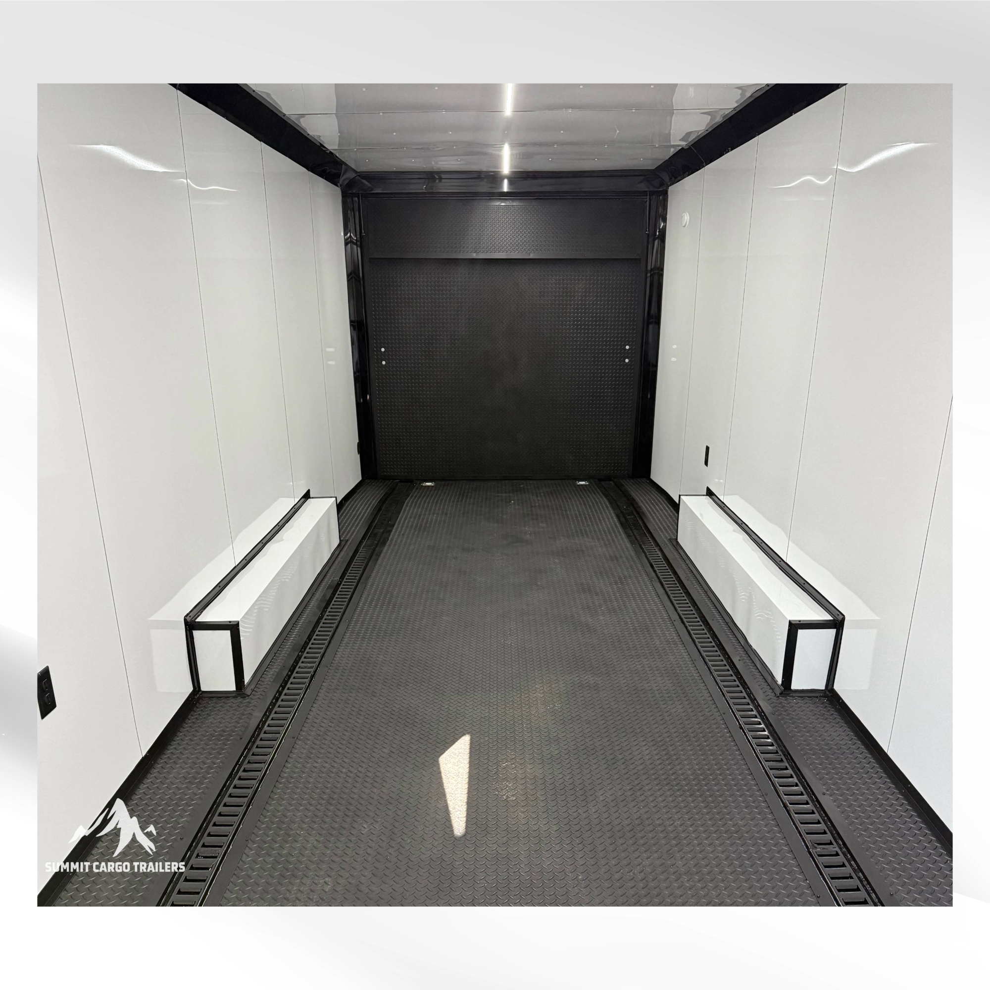 8.5X28TA3 Charcoal Race Ready Trailer