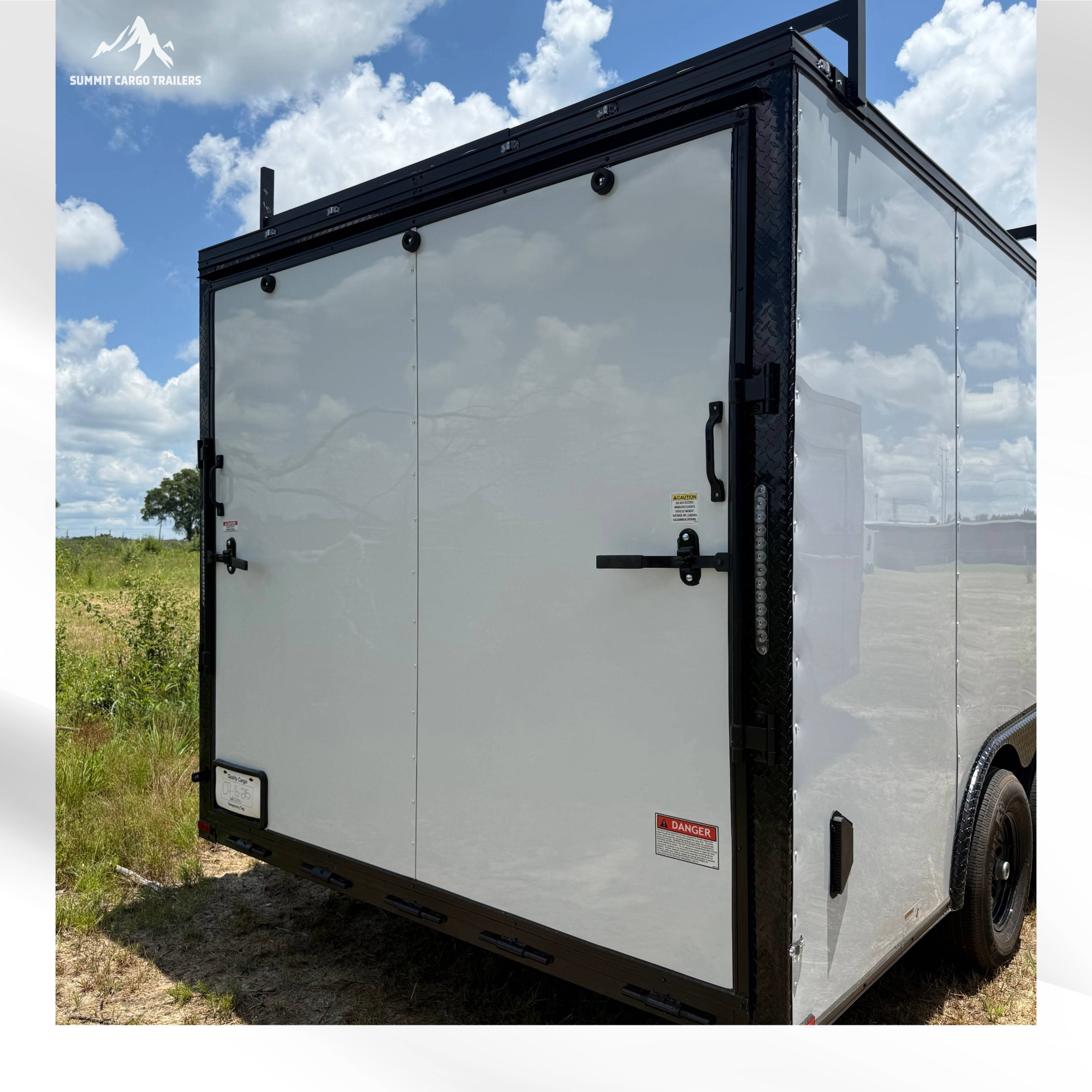 8.5X16TA Enclosed Work Trailer