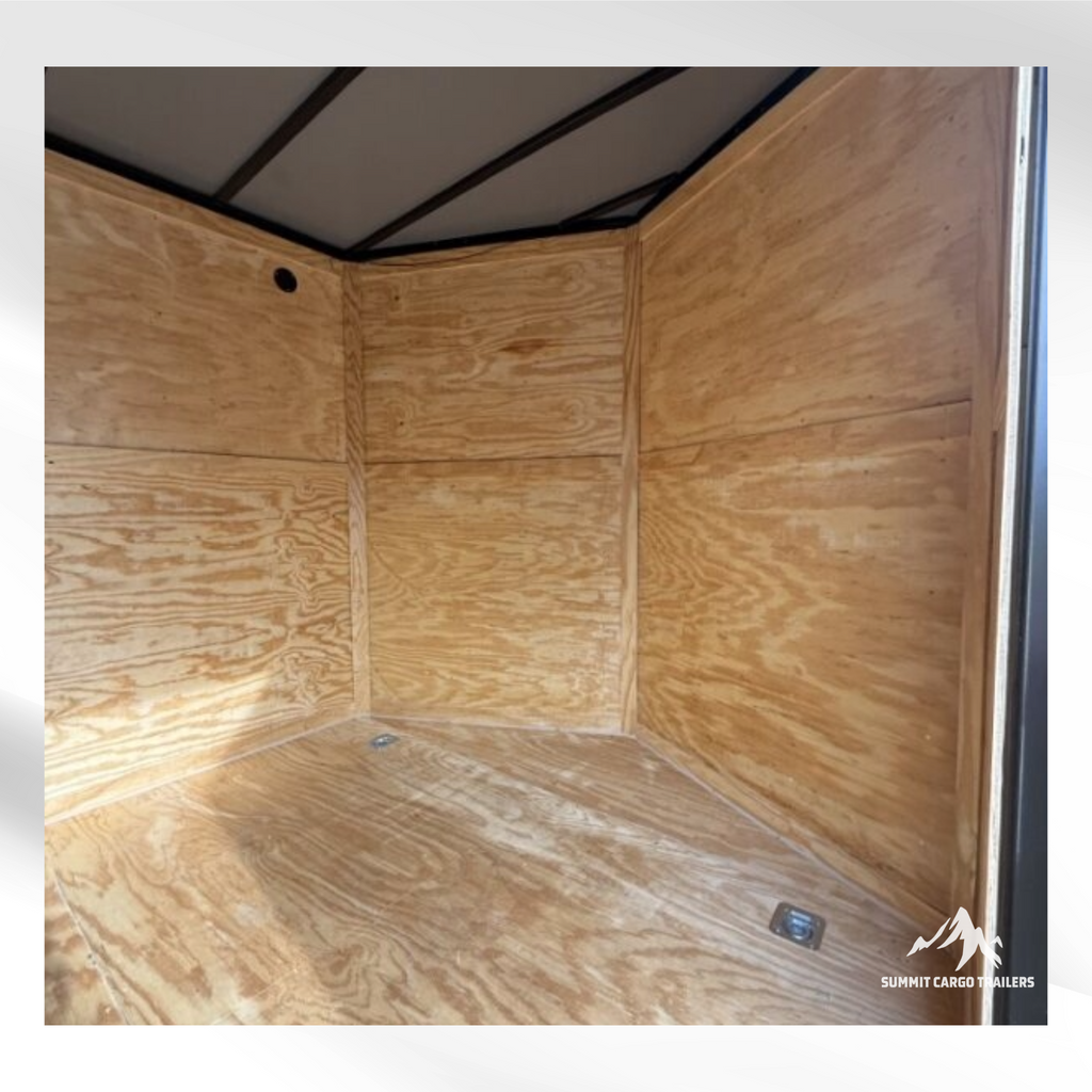 8.5X26TA White Car Hauler Trailer