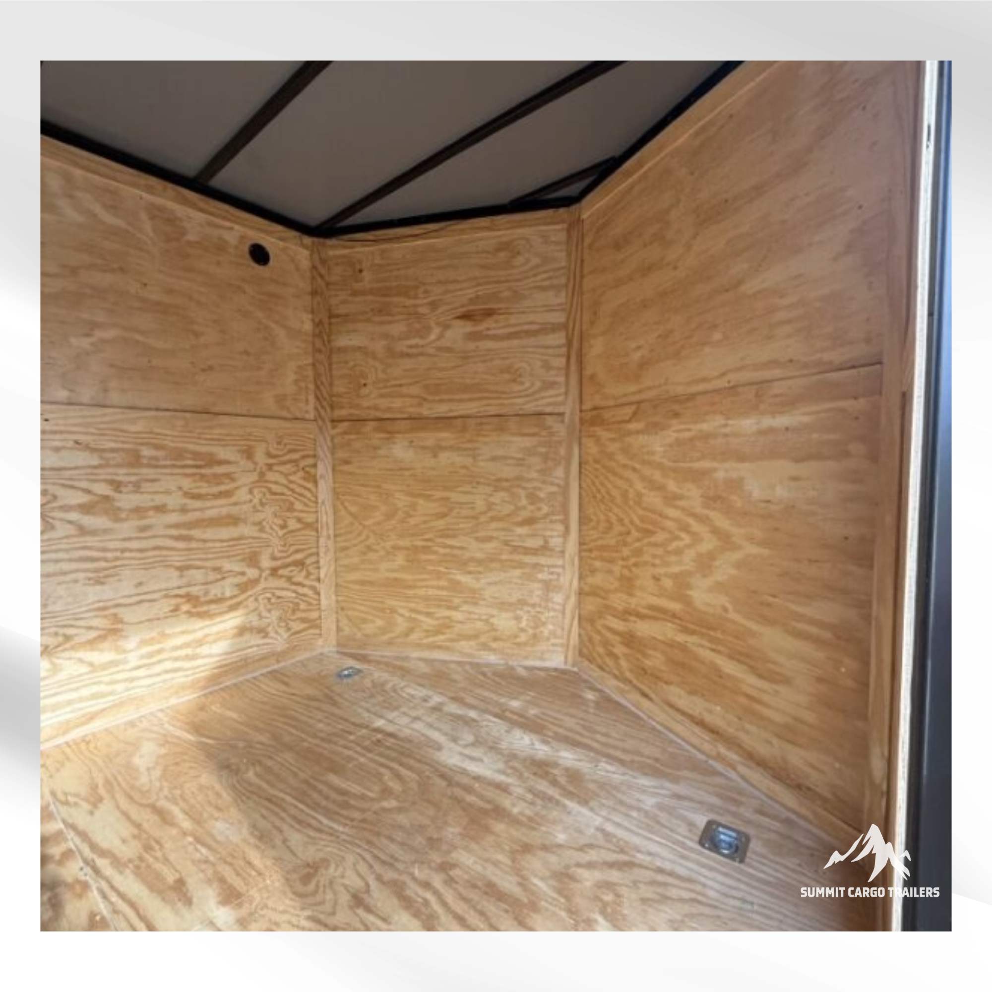 8.5X26TA White Car Hauler Trailer