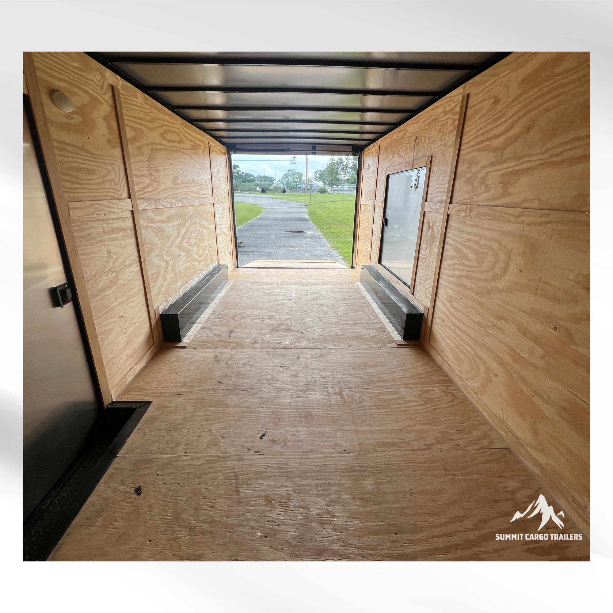 8.5X20TA Silver Frost Car Hauler Trailer