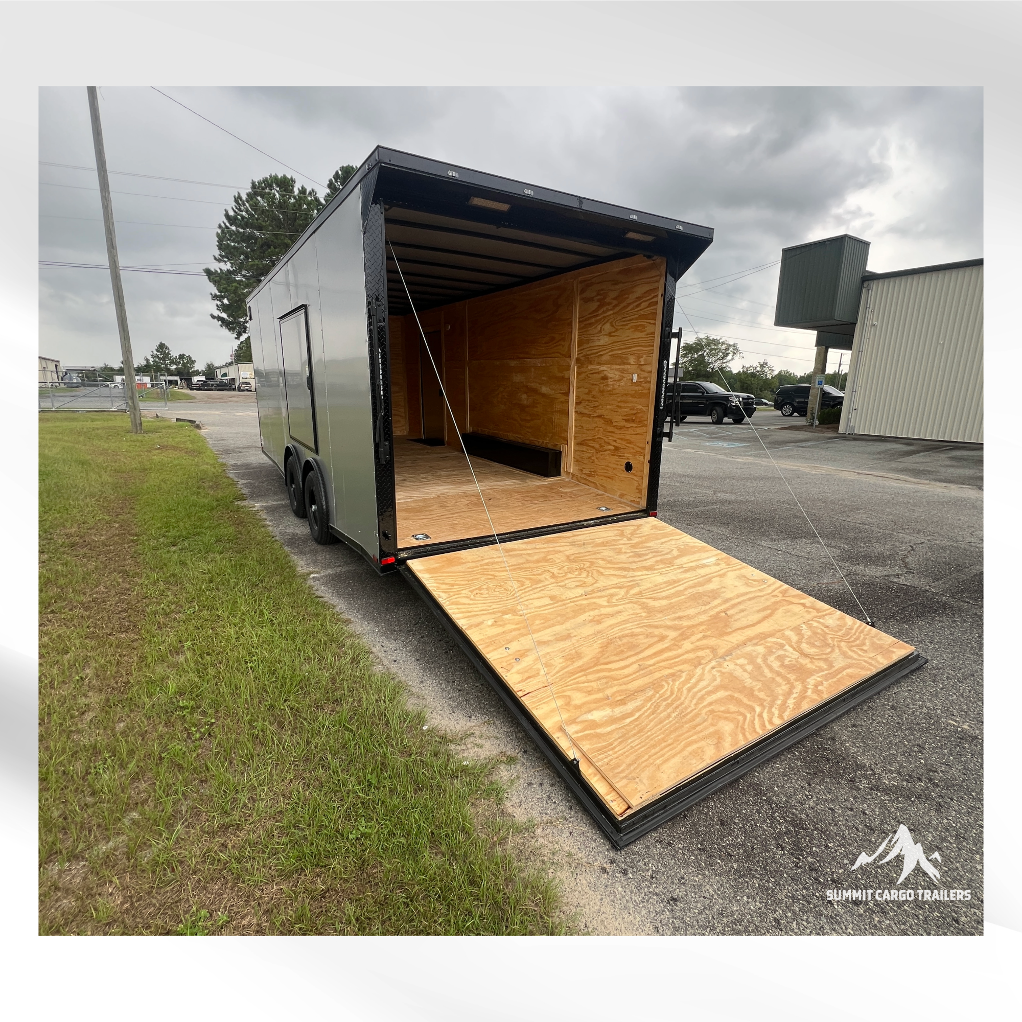 8.5X20TA Silver Frost Car Hauler