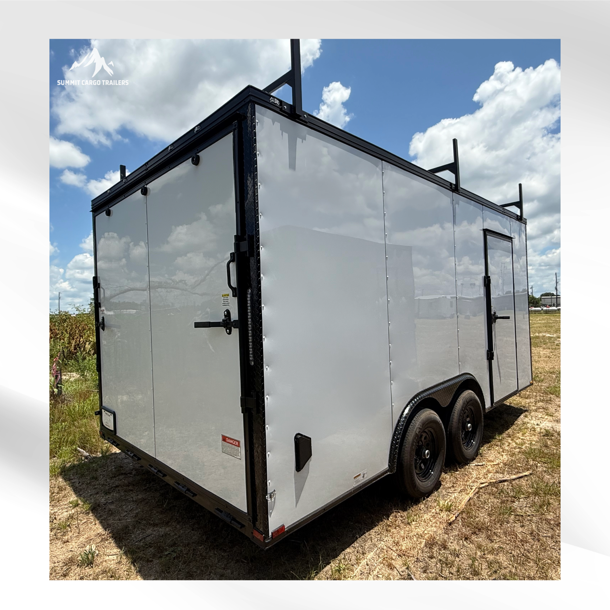 8.5X16TA Enclosed Work Trailer