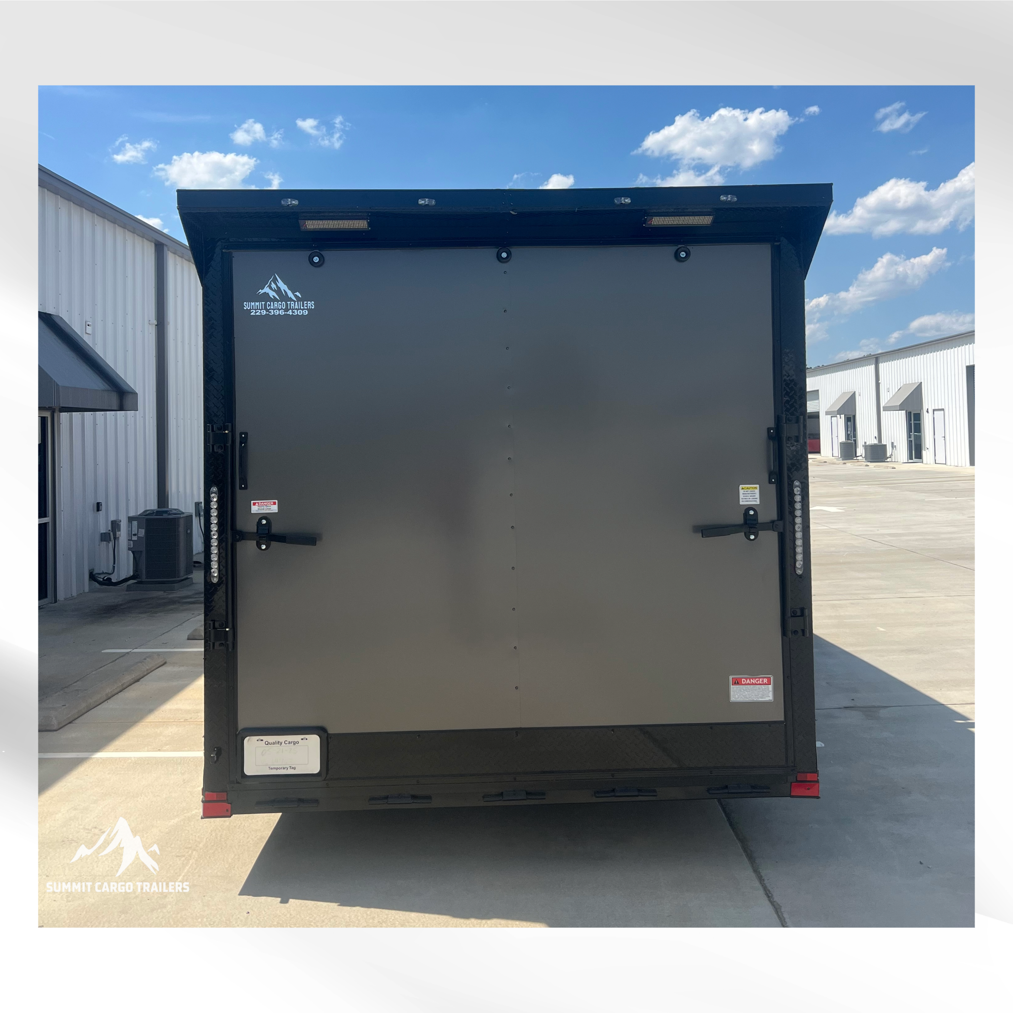 8.5X28TA3 Charcoal Race Ready Trailer