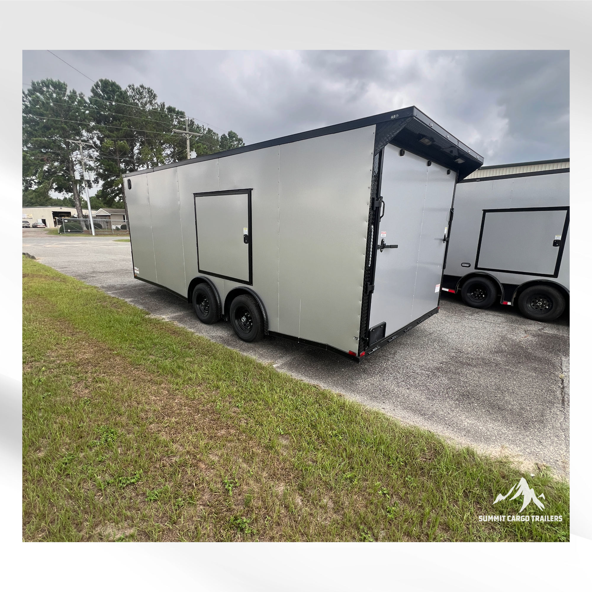 8.5X20TA Silver Frost Car Hauler