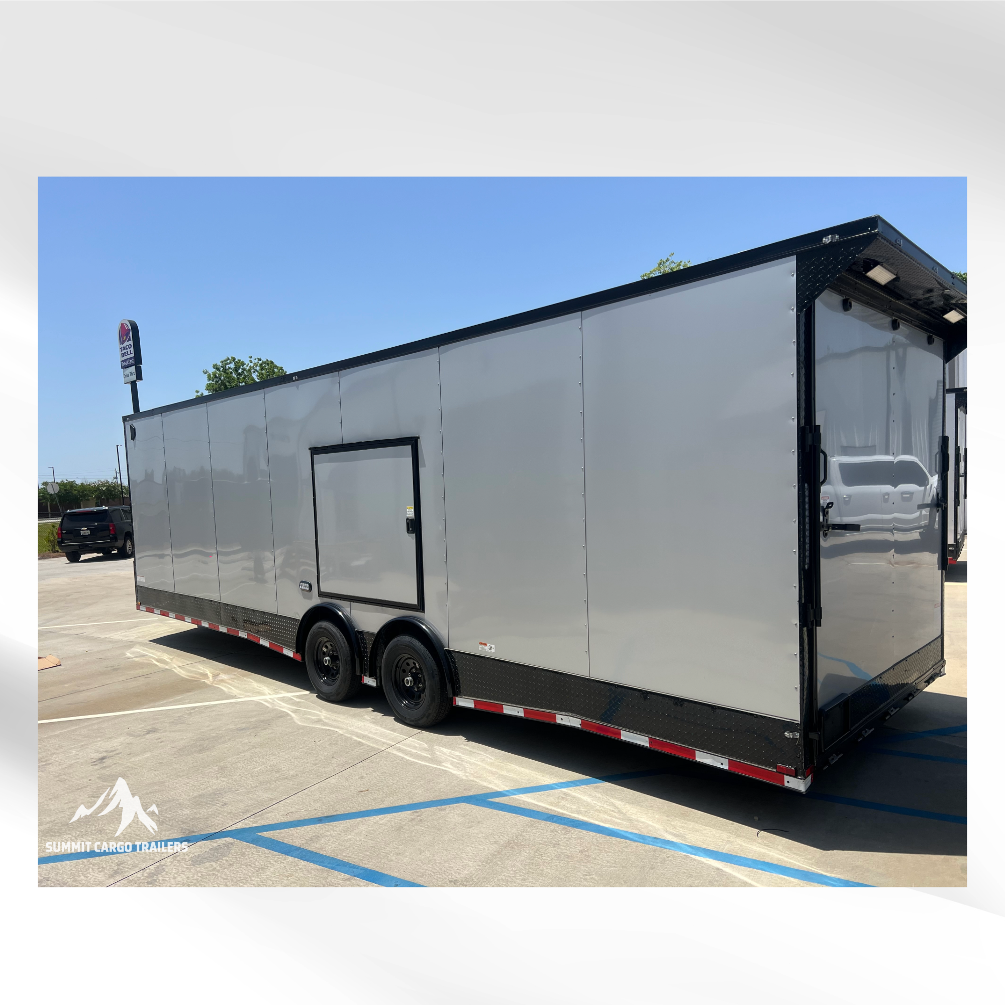 8.5X28TA3 Silver Car Hauler