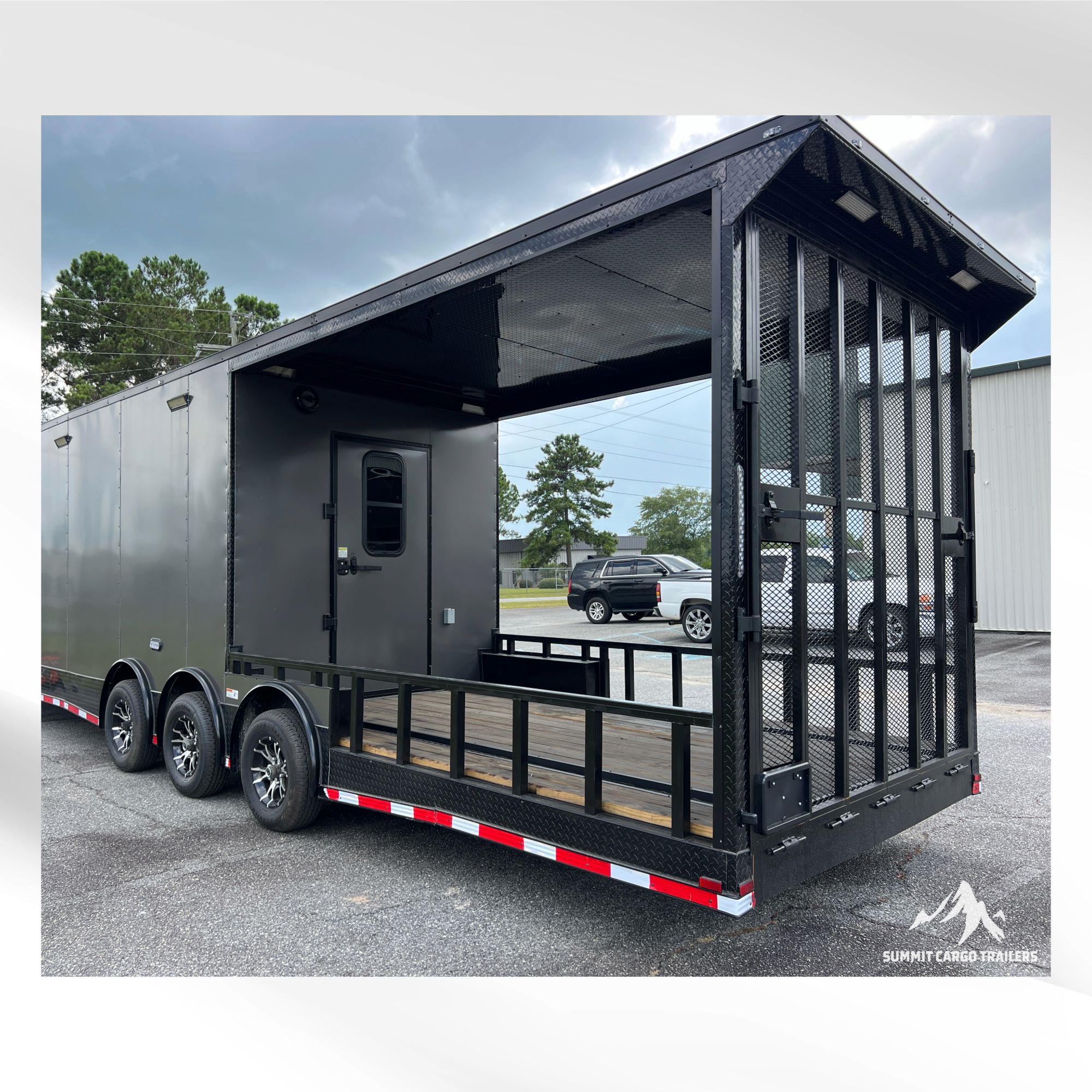 8.5X34TTA3 Charcoal Hybrid Trailer