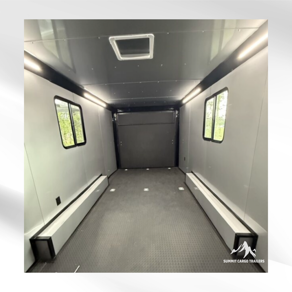 8.5X24TA Charcoal & Black Race Ready Trailer