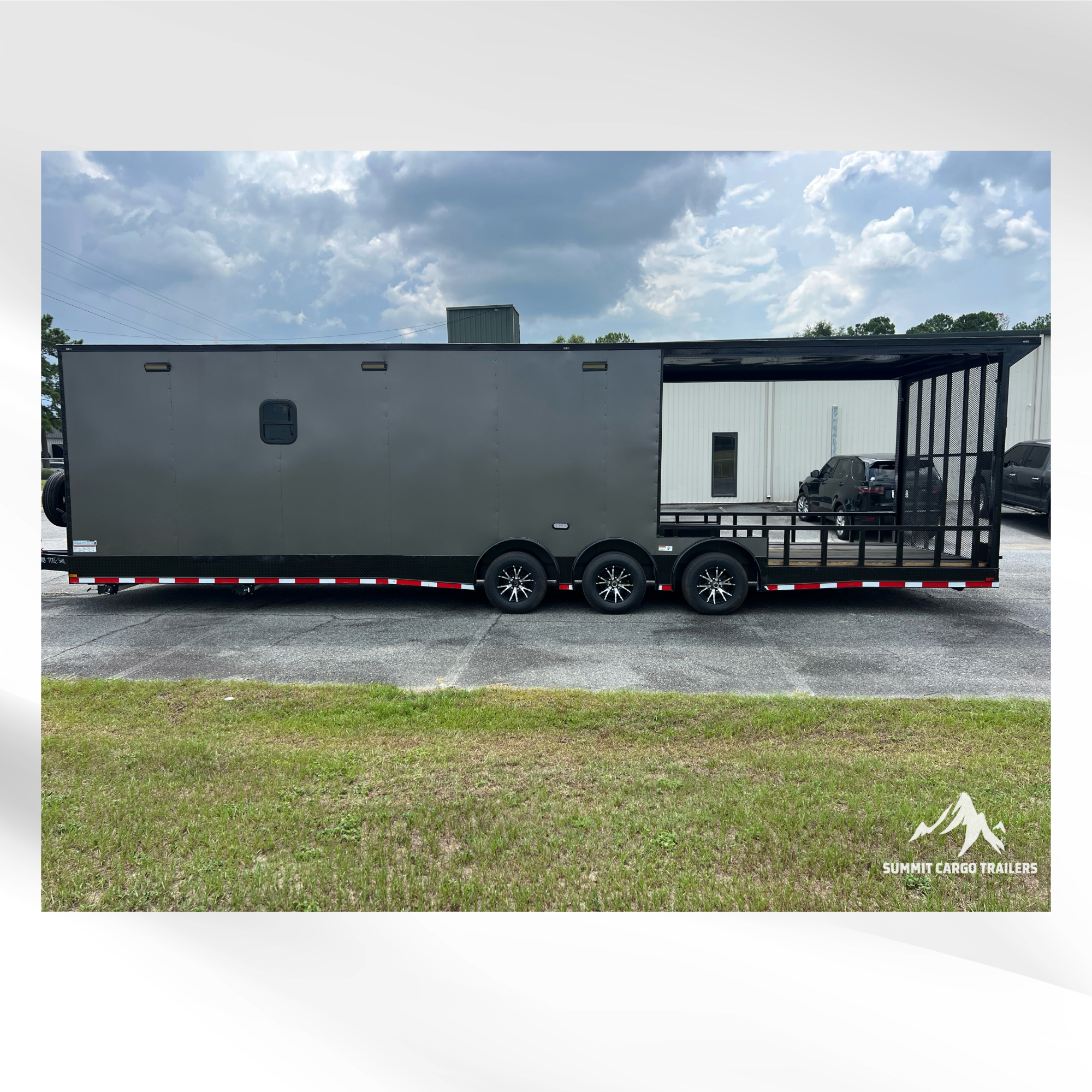 8.5X34TTA3 Charcoal Hybrid Trailer