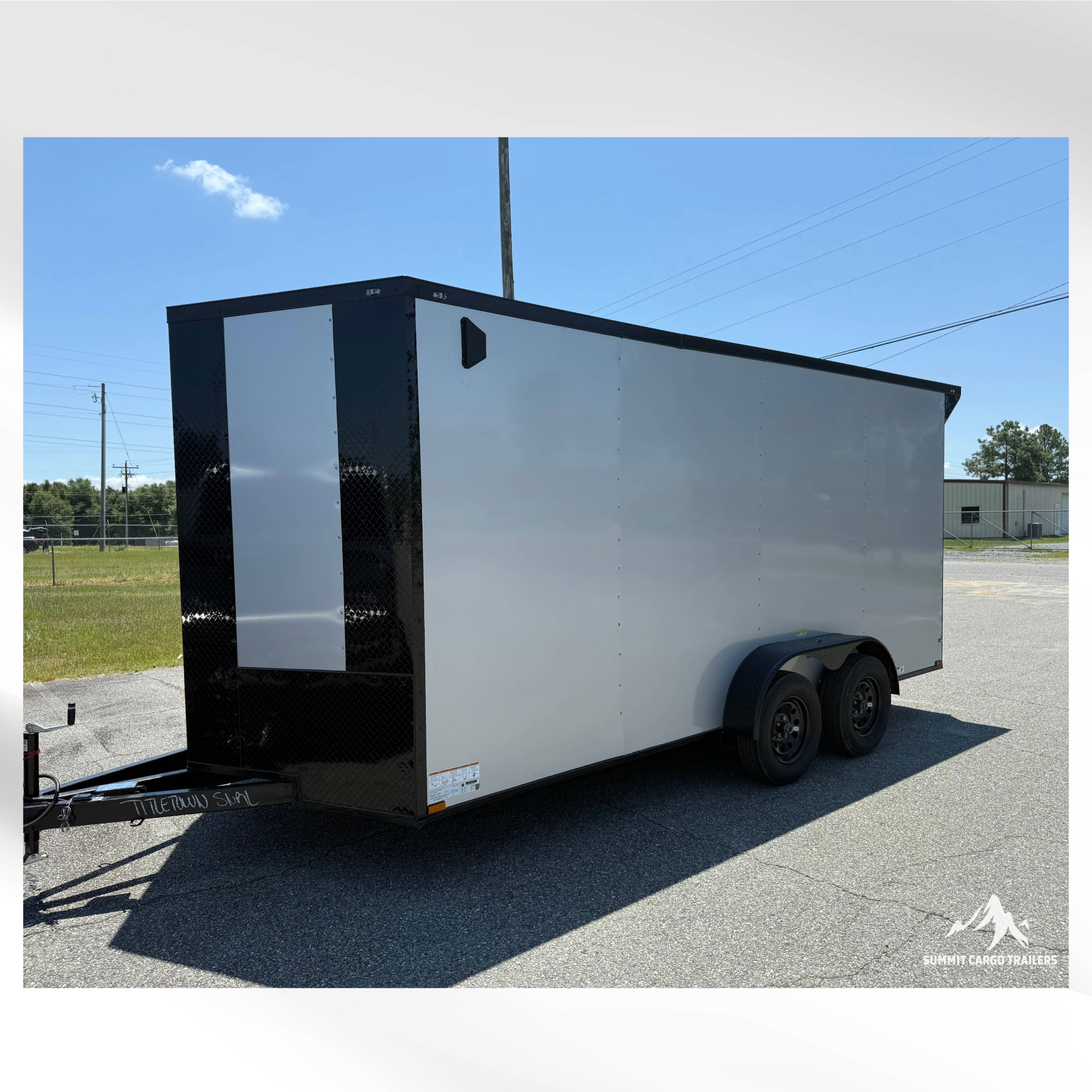 7X16TA Silver Standard Trailer