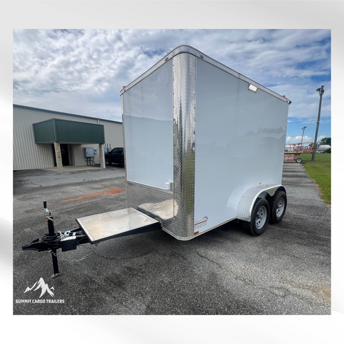 6X10TA White Splicing Trailer