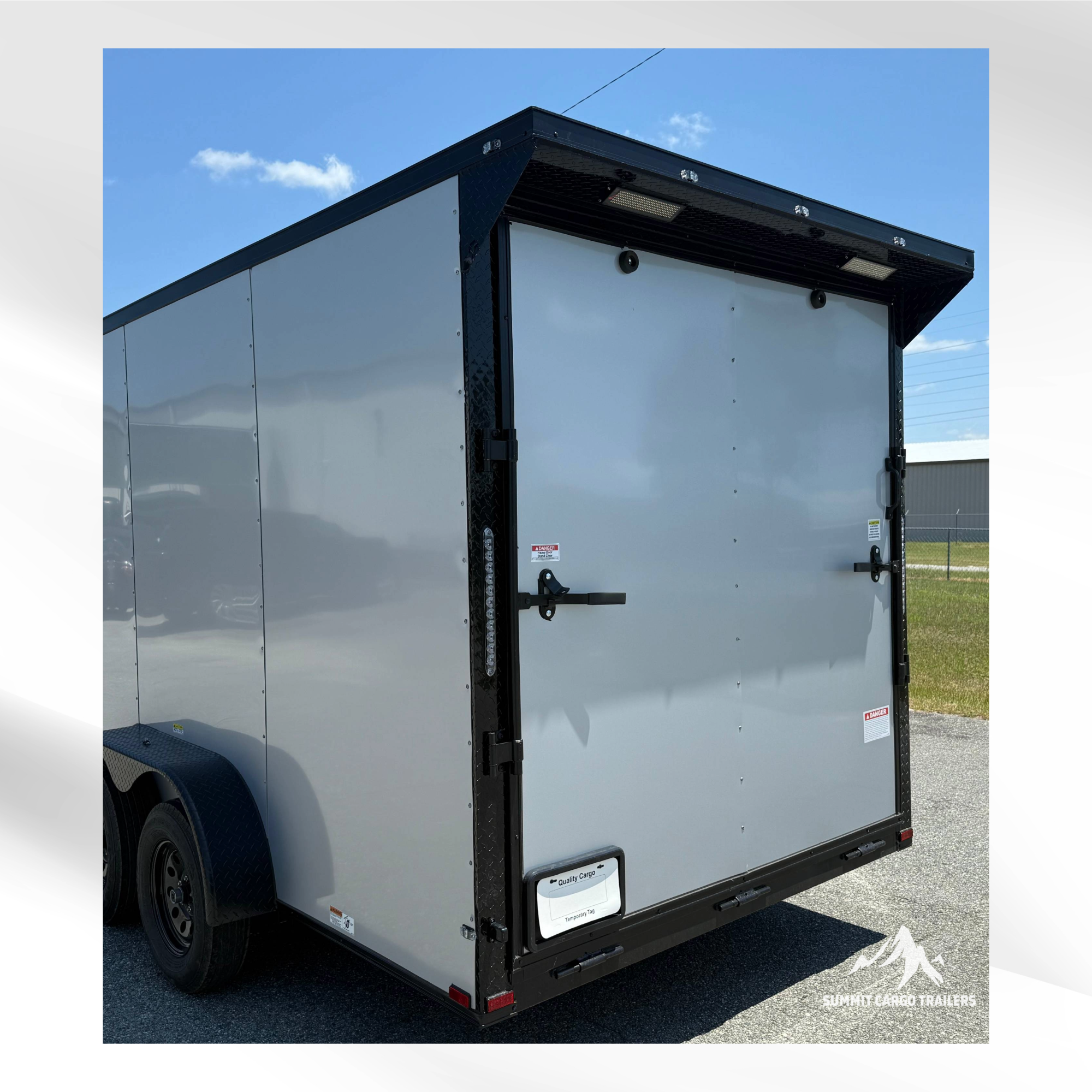 7X16TA Silver Standard Trailer