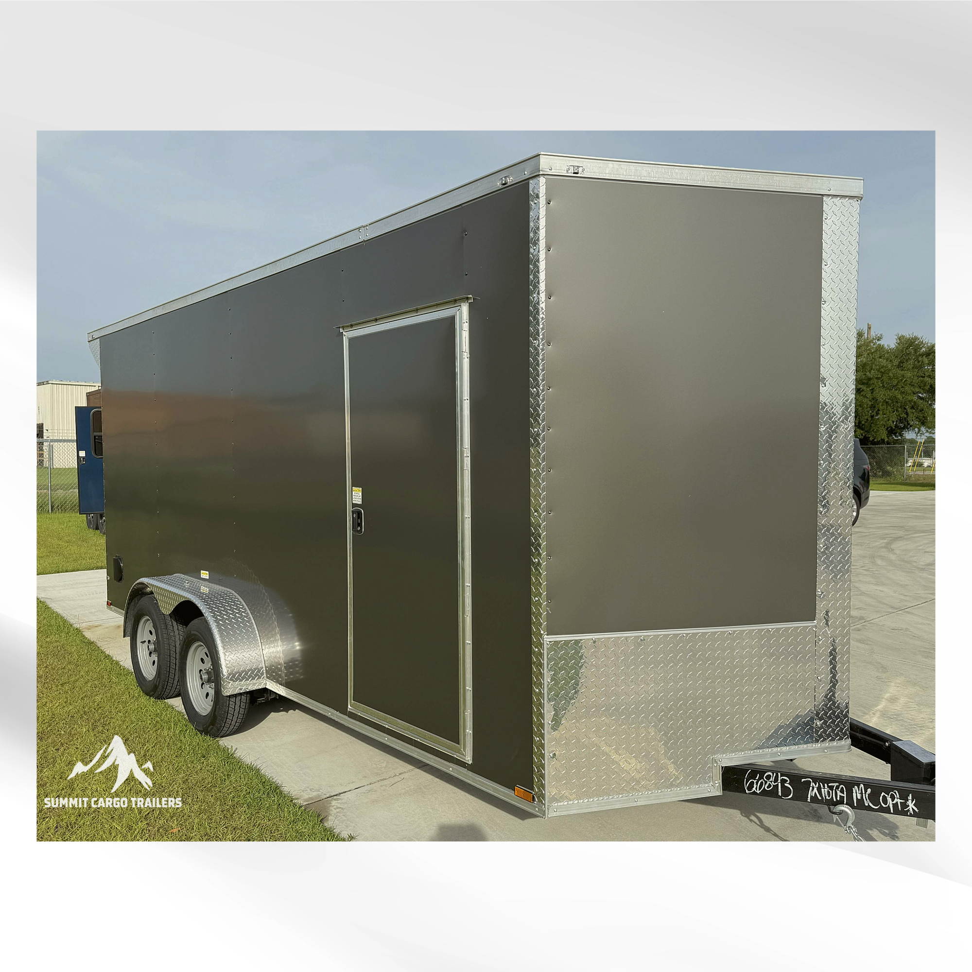7X16TA Charcoal Standard Trailer