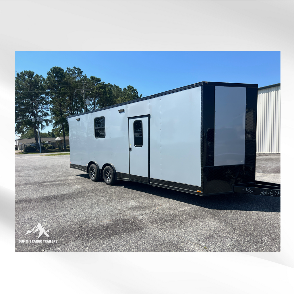 8.5x24TA Silver Frost Race Ready Trailer