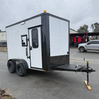 6X10TA White Splicing Trailer