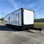 8.5X32TTA White Race Ready Trailer
