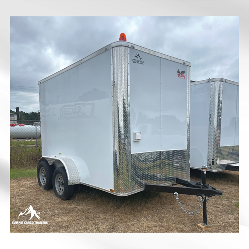 6X10TA White Splicing Trailer