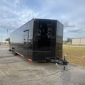 8.5X32TA5 Black Car Hauler Trailer