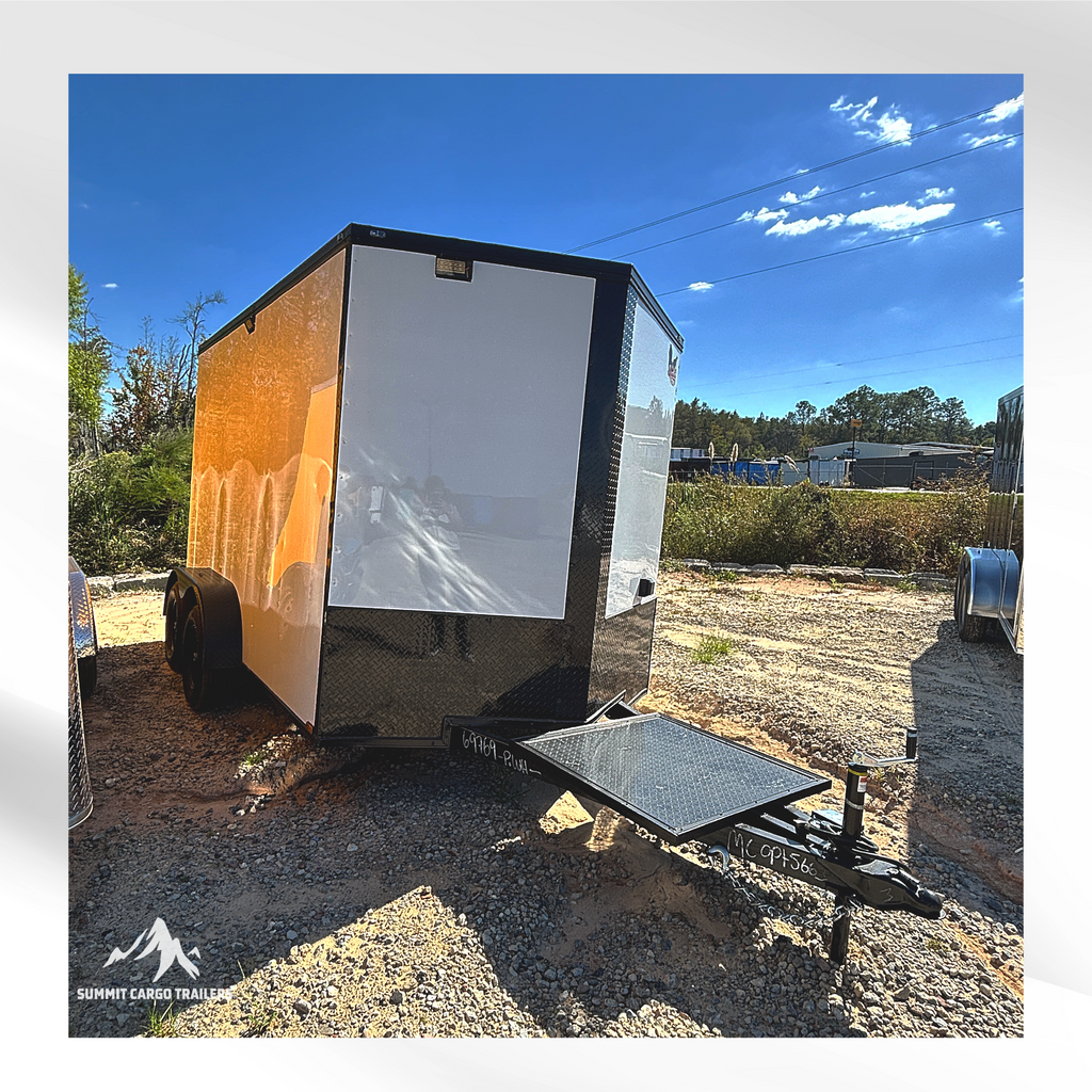 7X12TA White Splicing Trailer