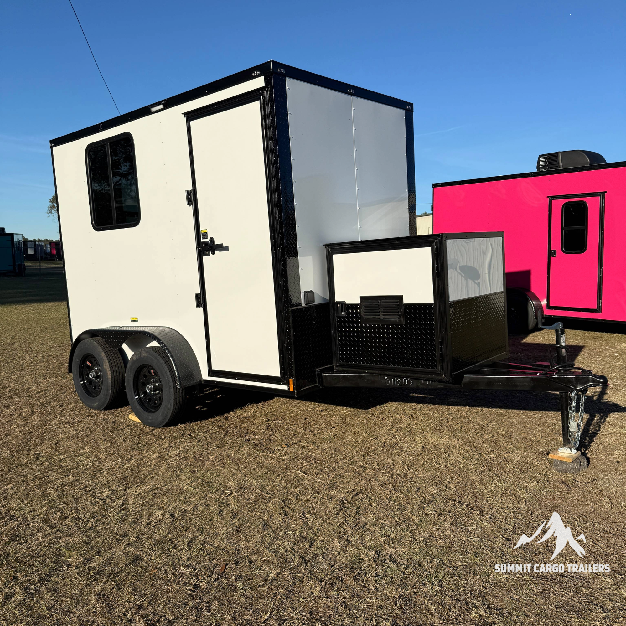 6X10TA White Splicing Trailer