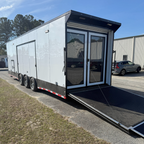 8.5X32TTA White Race Ready Trailer