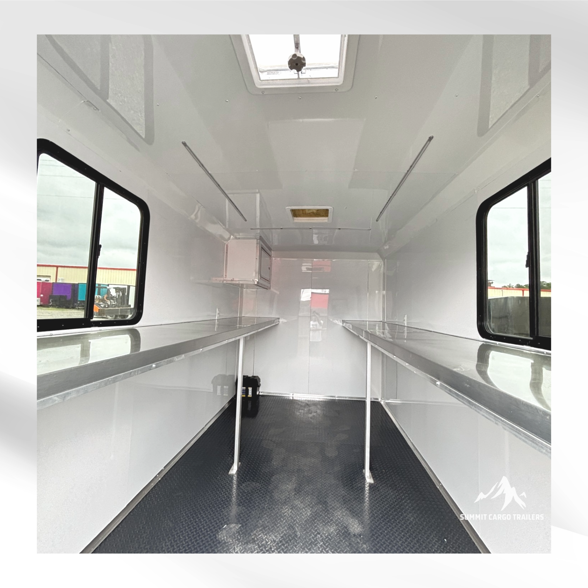 7X12TA Black Splicing Trailer