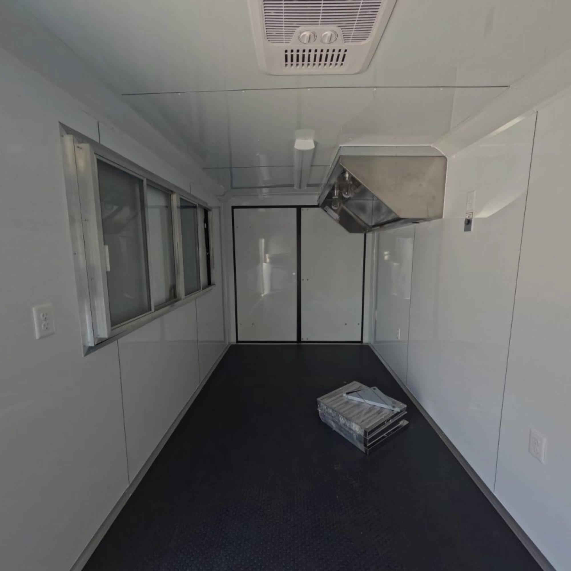 7X16TA Pink Concession Trailer