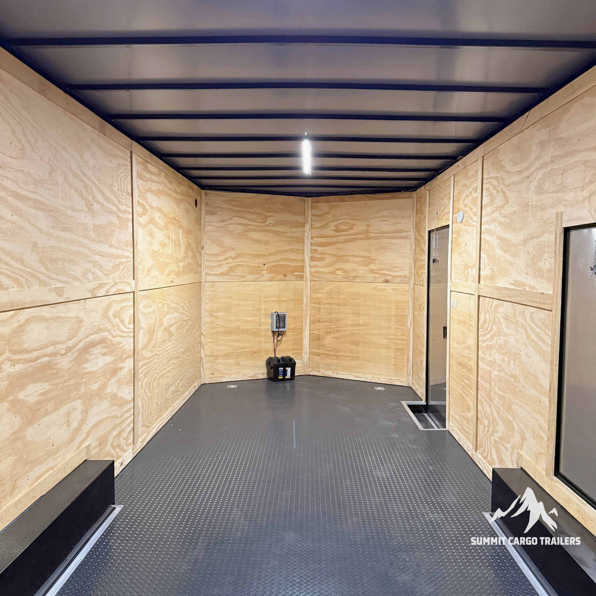 8.5X24TA3 Black Car Hauler Trailer