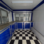 8.5X12TA Blue Concession Trailer