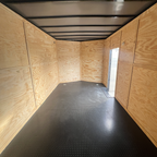 8.5X32TA5 Black Car Hauler Trailer