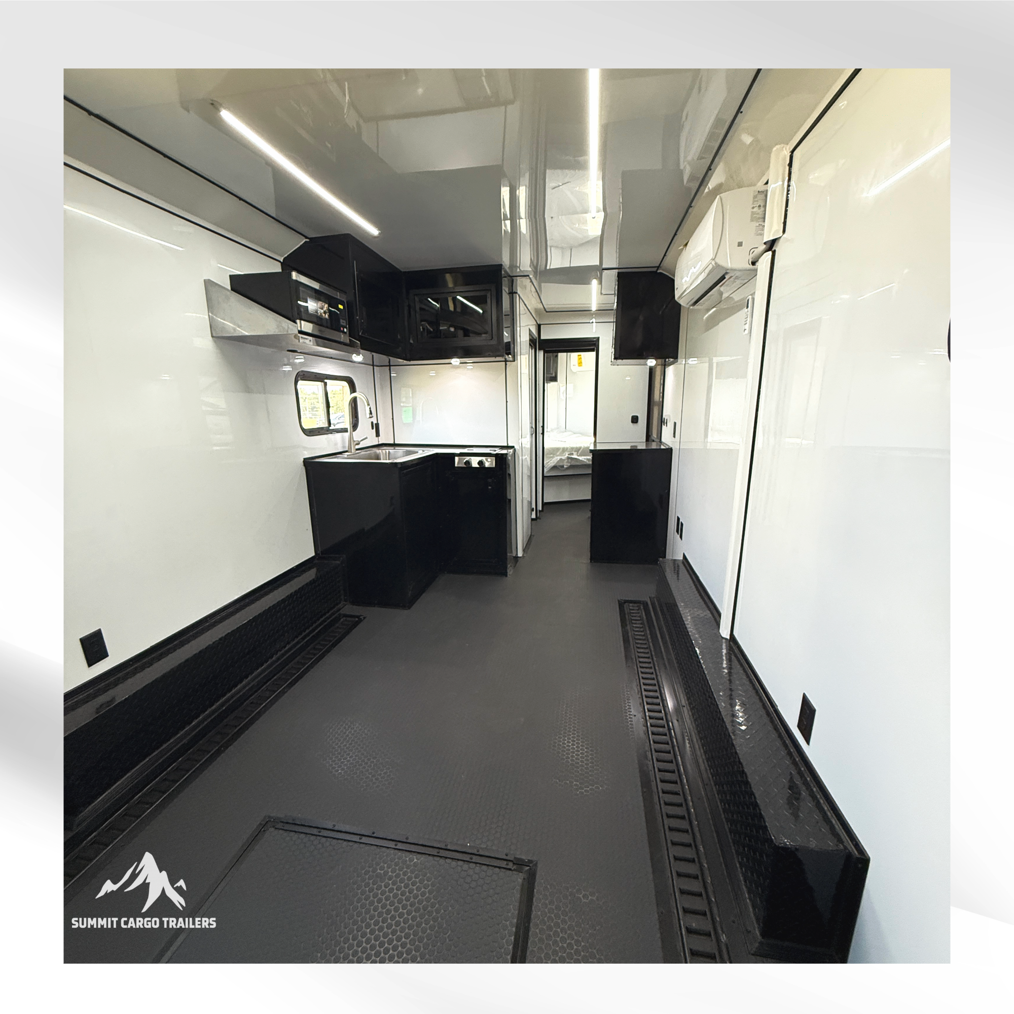 8.5X30TA Charcoal Race Ready Trailer