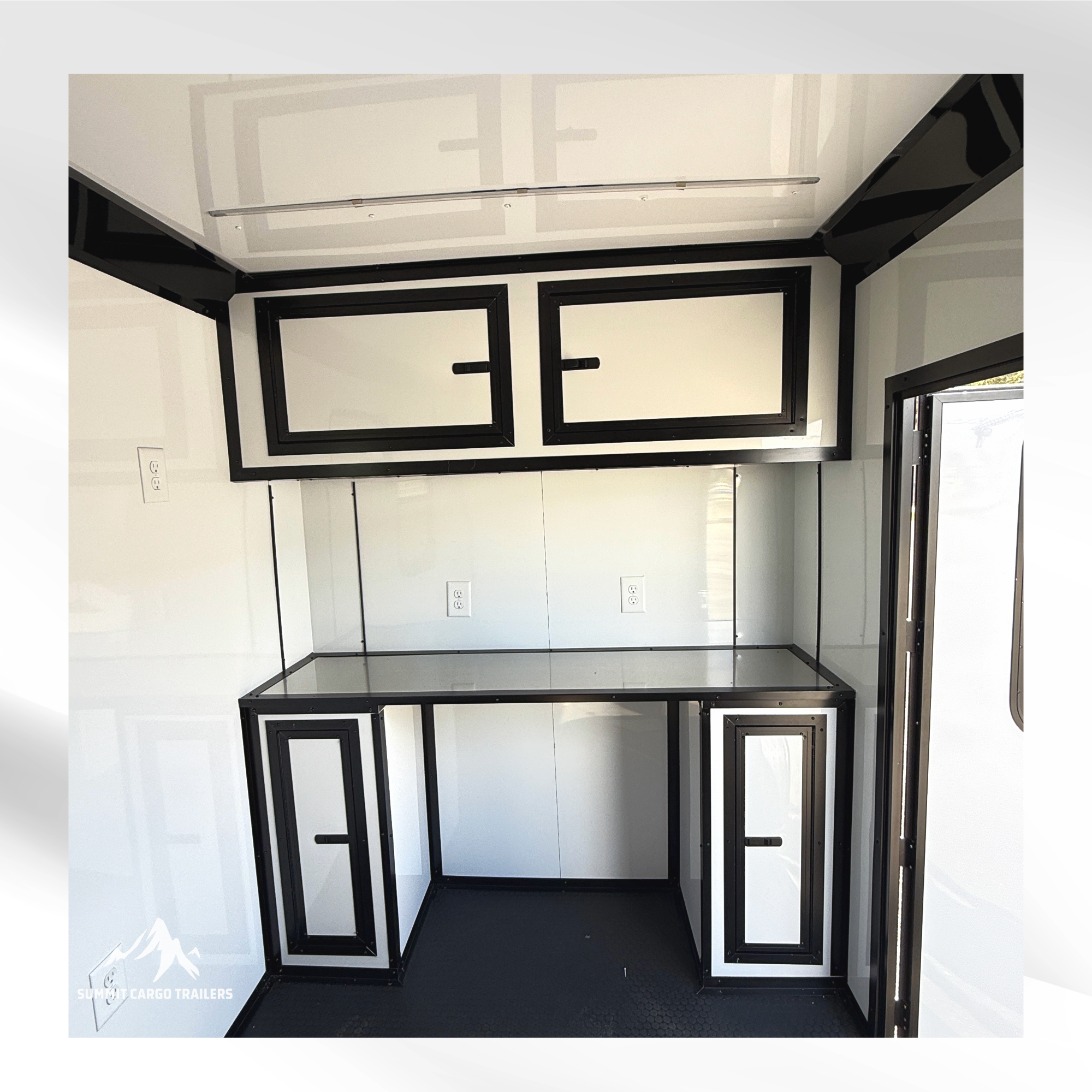 6X12TA Purple Pet Grooming Trailer