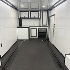 8.5X28TA5 Silver Car Hauler Trailer
