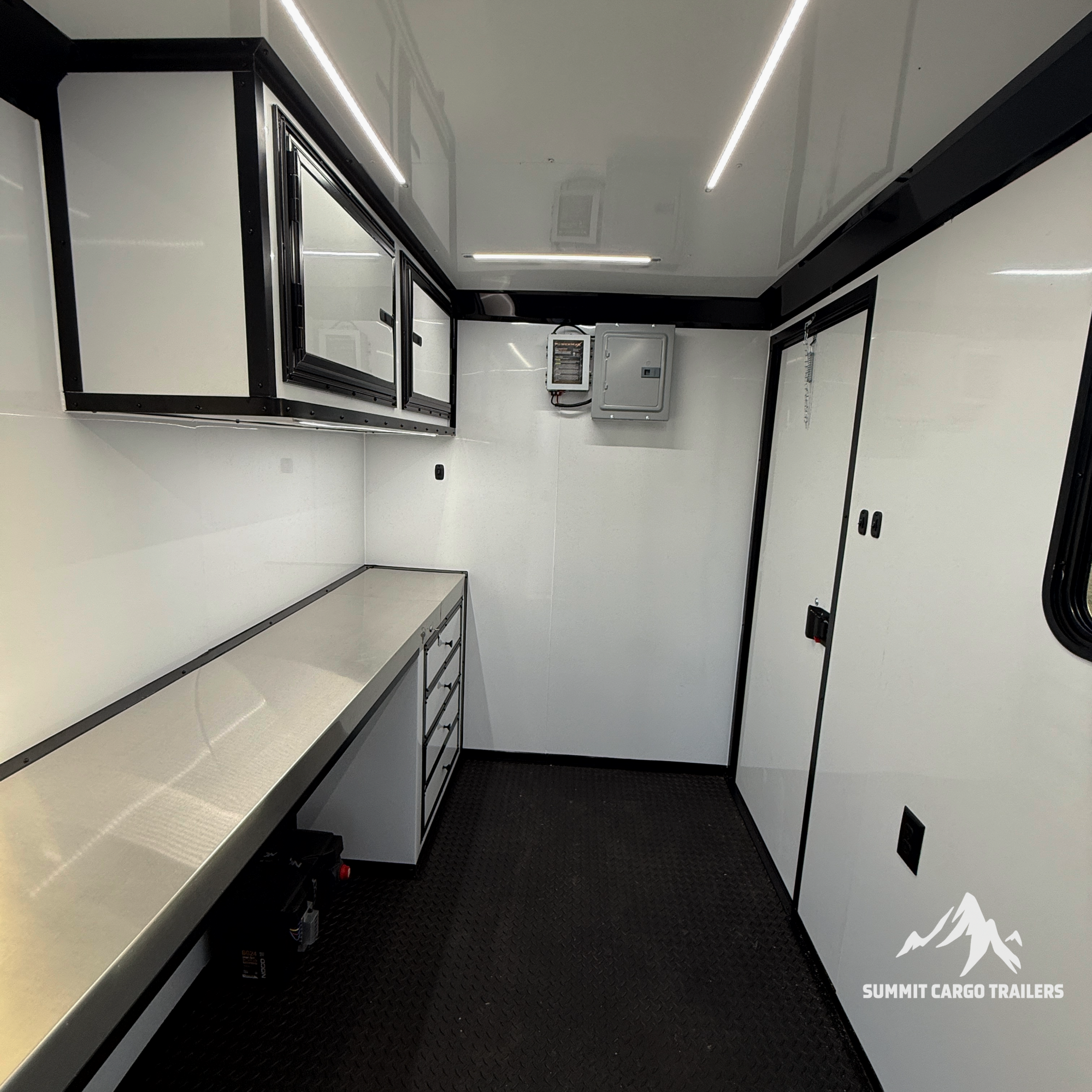 6X10TA White Splicing Trailer