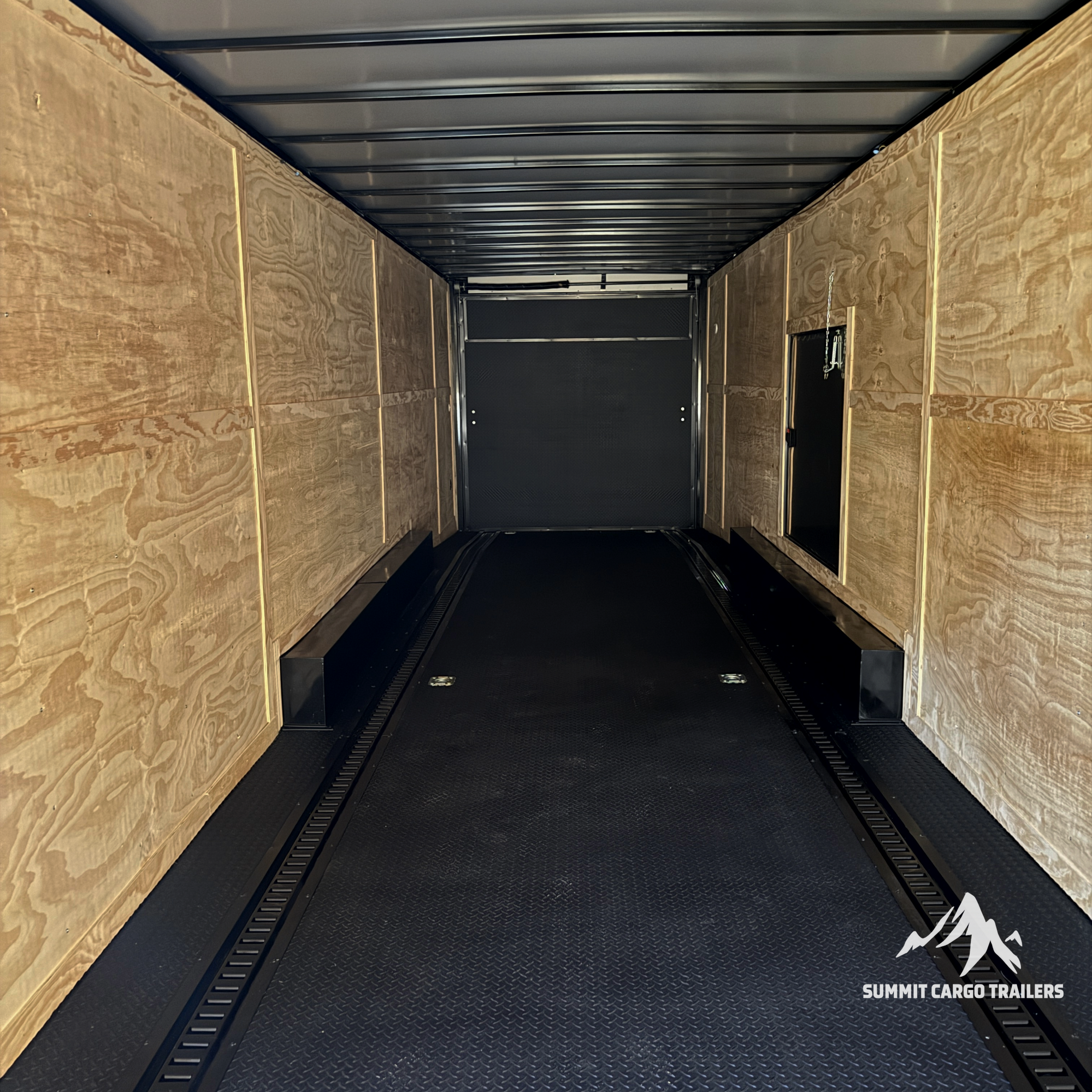 8.5X36TTA5 Black Car Hauler Trailer