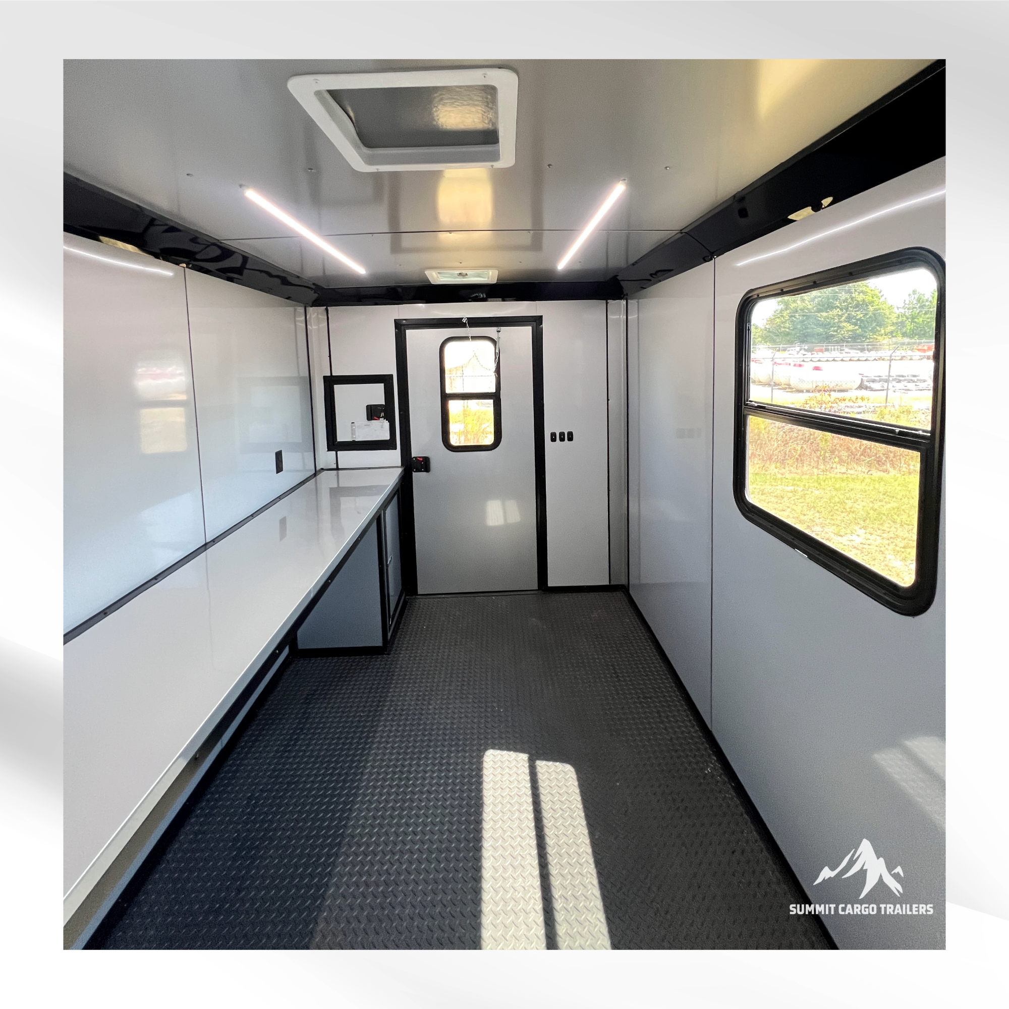 7X12TA Black Splicing Trailer
