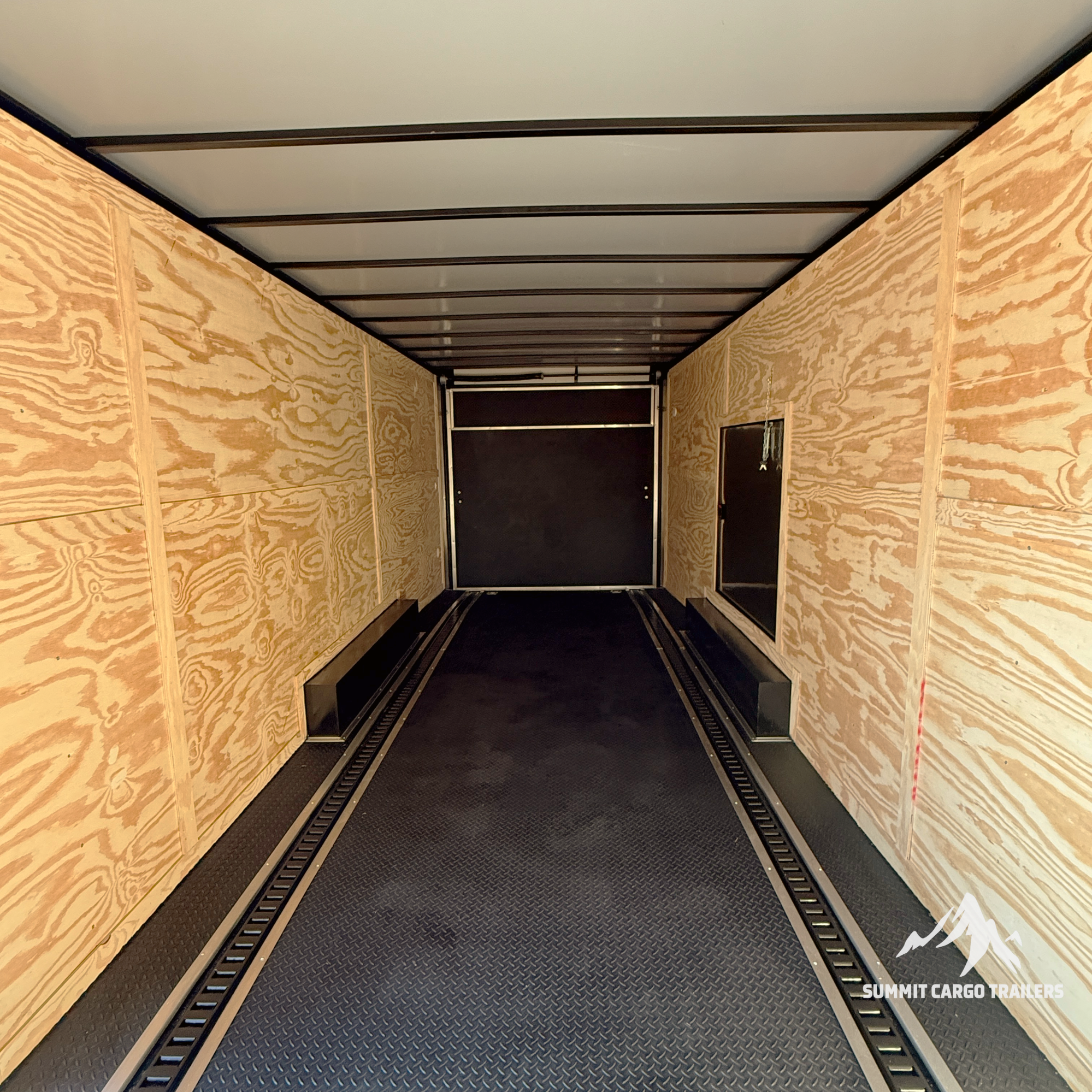 8.5X24TA Silver Car Hauler Trailer