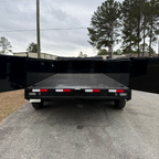 7X14TA Black Dump Trailer