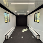 8.5X28TA3 White Race Ready Trailer