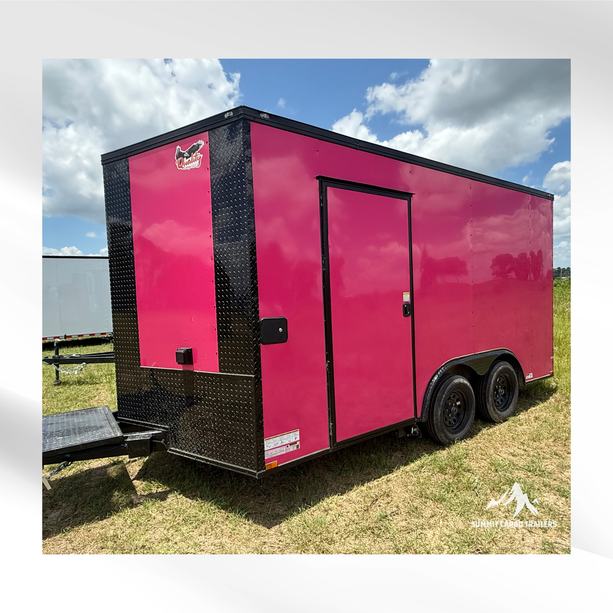 8.5X14TA Pink Concession Trailer