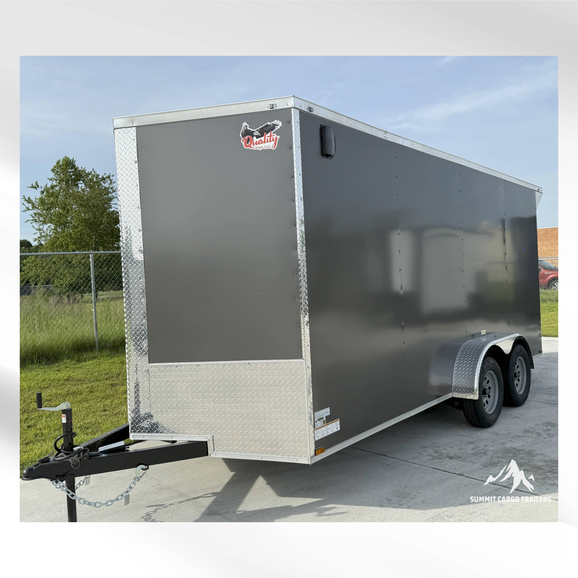 7X16TA Charcoal Standard Trailer