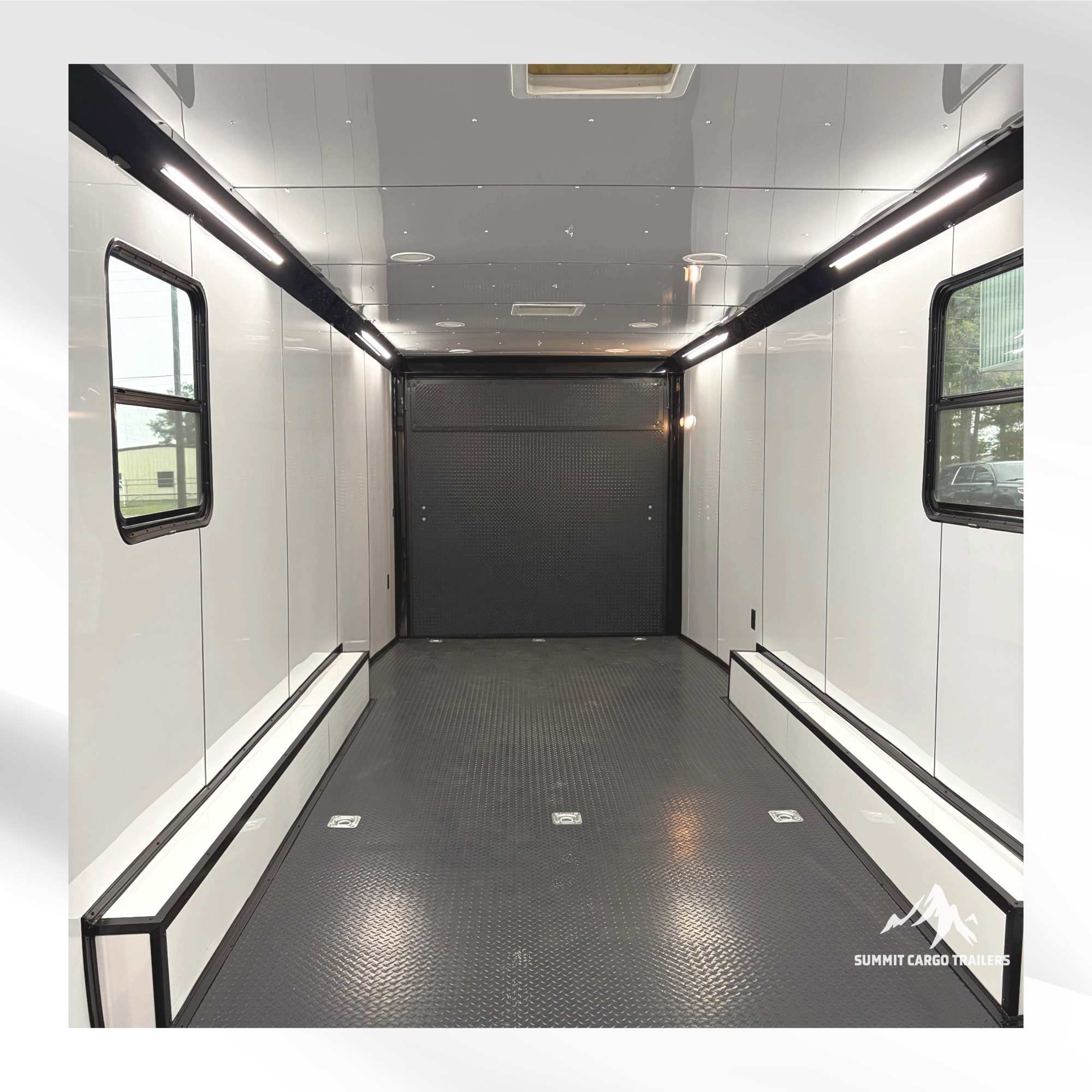 8.5X36TTA3 Black Race Ready Trailer