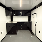 8.5X28TA3 Black Car Hauler Trailer