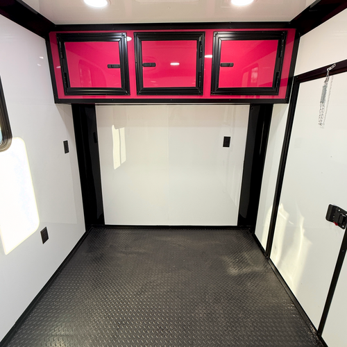 7X12TA Pink Pet Grooming Trailer — image 2 of 6