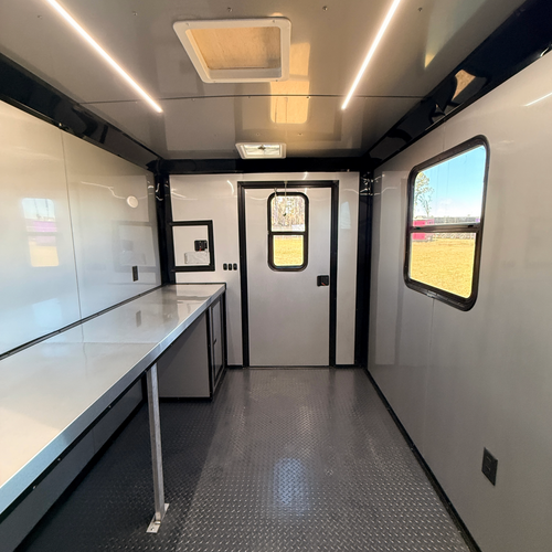 7X12TA Black Splicing Trailer