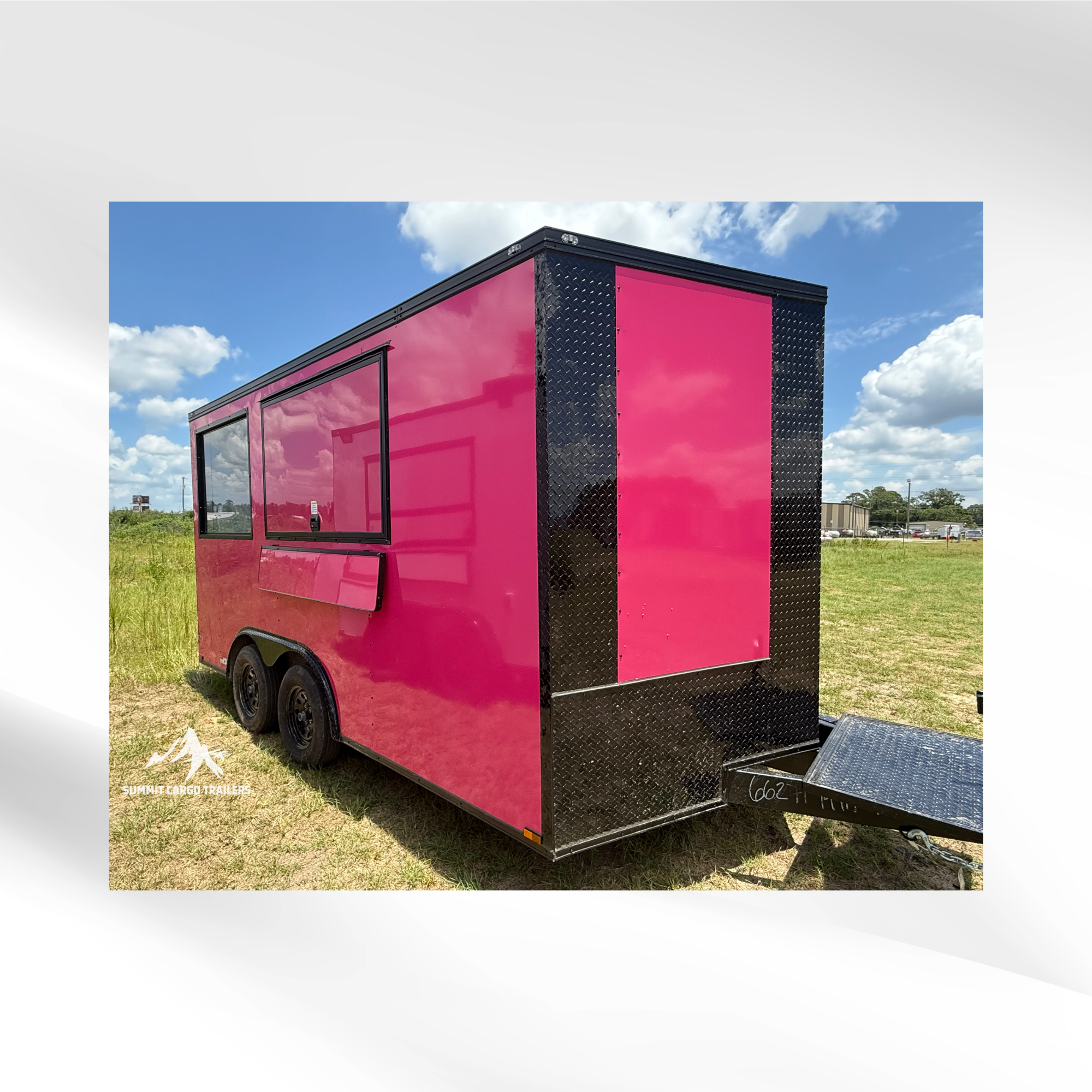 8.5X14TA Pink Concession Trailer