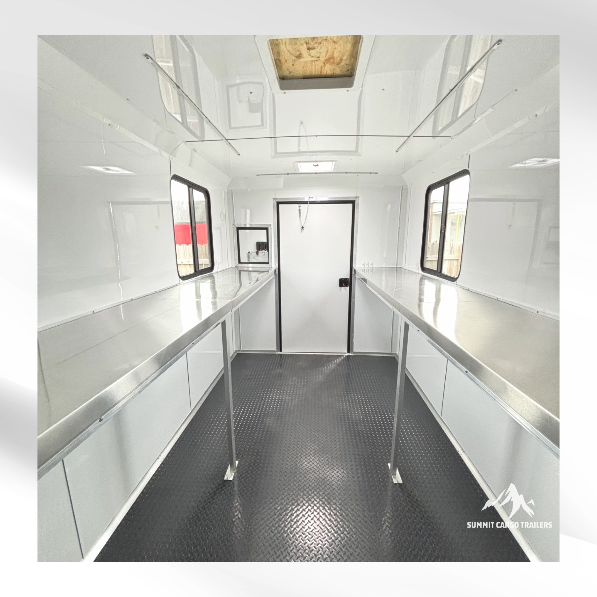 7X12TA Black Splicing Trailer